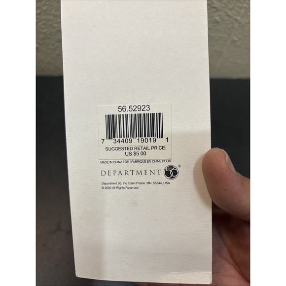 Dept 56 Village Mercury Glass House‎ Ornament w/ Hanger 52923 Vintage Christmas - Picture 2 of 2